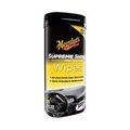 Meguiars Automotive HiGloss Wipes, Supreme Shine, Preserve Vinyl, Rubber & Plastic, UV Blockers, Scotchgard Protector G4000